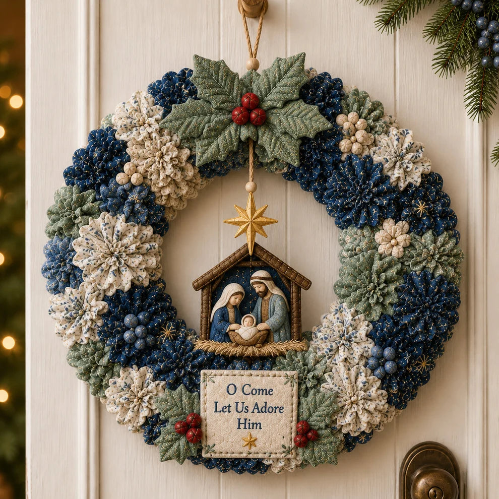 Evermont™ 3D Fabric Poke Wreath DIY Kit