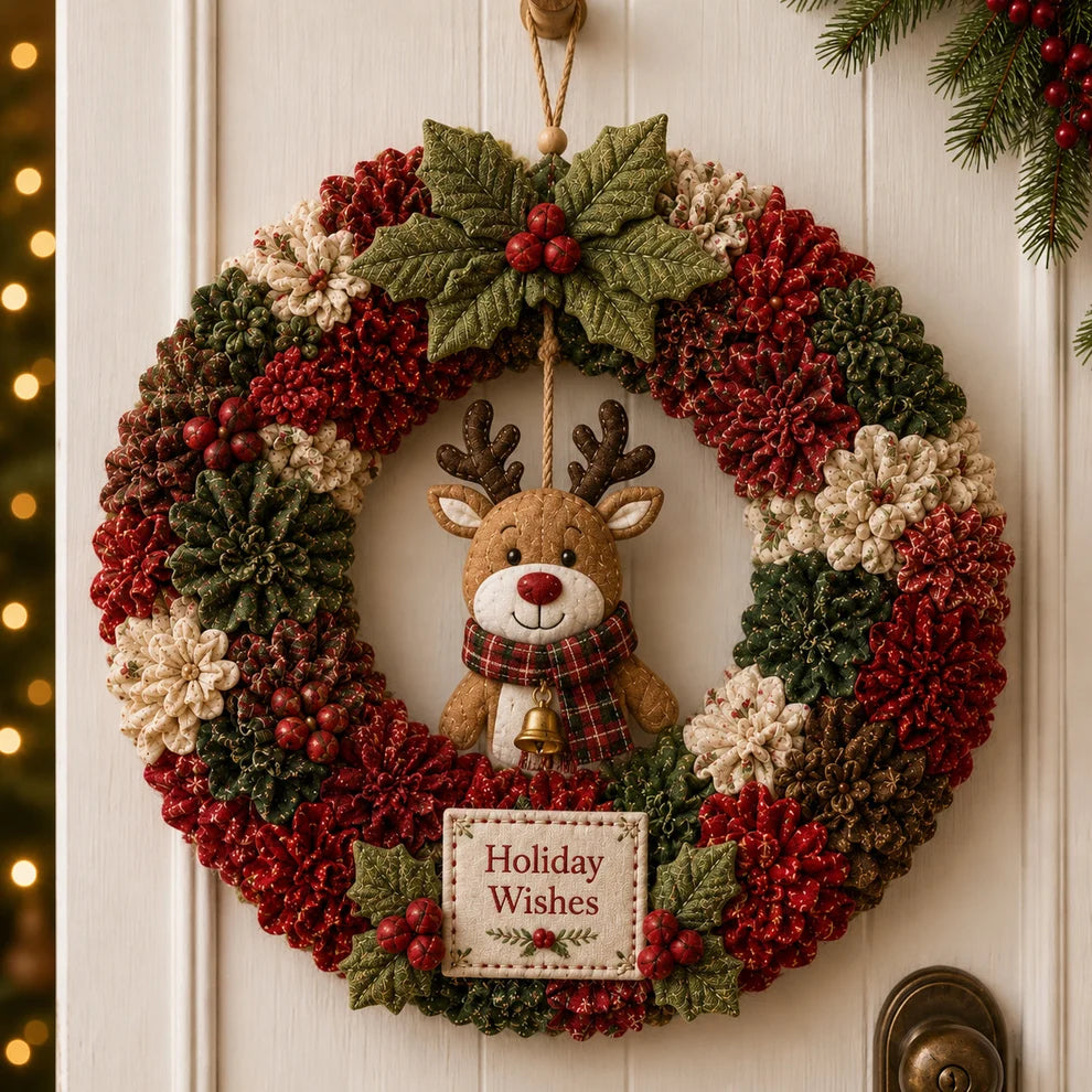 Evermont™ 3D Fabric Poke Wreath DIY Kit
