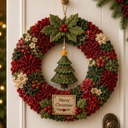 Evermont™ 3D Fabric Poke Wreath DIY Kit
