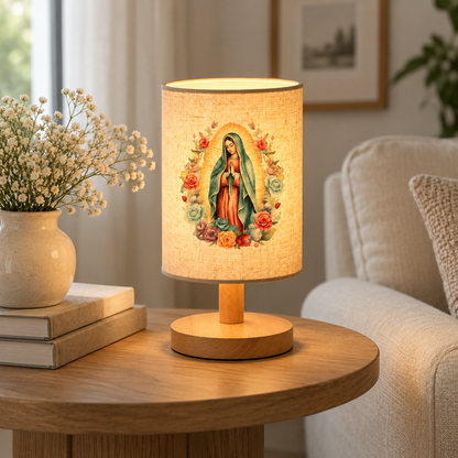 Divine Glow Virgin Mary Table Lamp