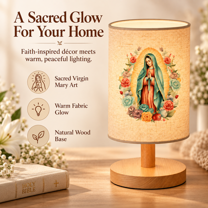 Divine Glow Virgin Mary Table Lamp